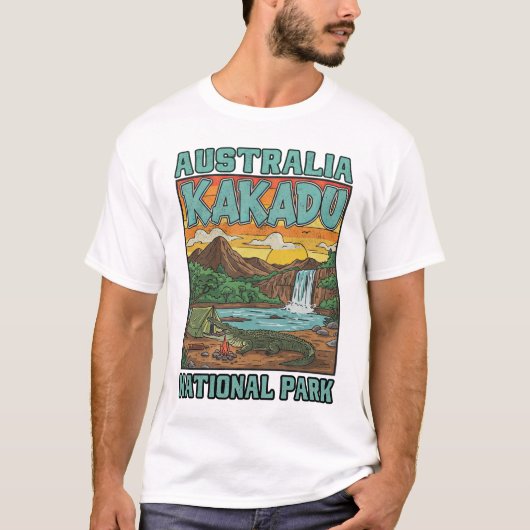 Nationalpark in Australien T-Shirt (Vorderseite)