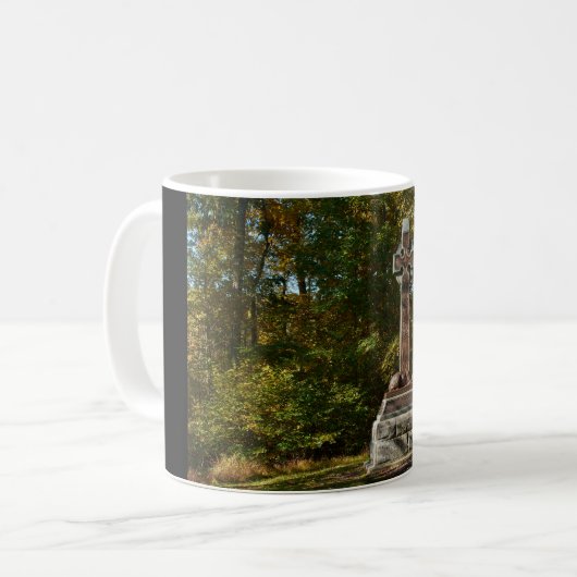 Nationalpark-irisches Brigaden-Denkmal Gettysburg Kaffeetasse (Vorderseite Links)