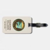 Nationalpark Isle Royale Gepäckanhänger (Rückseite horizontal)