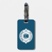 Nationalpark Isle Royale Gepäckanhänger (Rückseite vertikal)