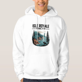 Nationalpark Isle Royale Landschaftlich Wilderness Hoodie