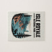 Nationalpark Isle Royale Landschaftlich Wilderness Puzzle (Horizontal)