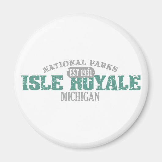 Nationalpark Isle Royale Magnet (Vorne)