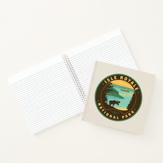 Nationalpark Isle Royale Notizblock (Innenseite)