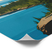 Nationalpark Isle Royale Poster (Ecke)