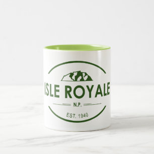 Nationalpark Isle Royale Zweifarbige Tasse