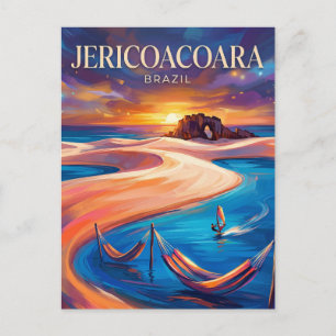 Nationalpark Jericoacoara Brasilien Postkarte