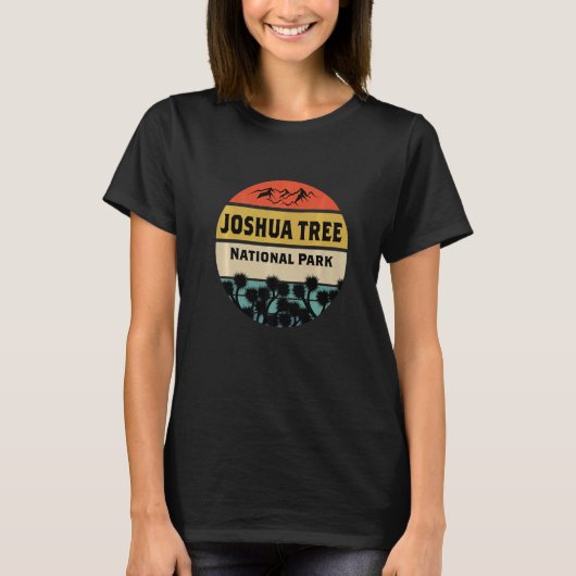 Nationalpark Joshua Tree California Camping und H T-Shirt (Vorderseite)