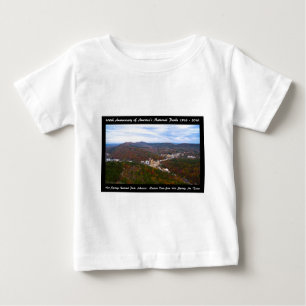 Nationalpark Jubiläum Hot Springs Herbst Aussicht Baby T-shirt
