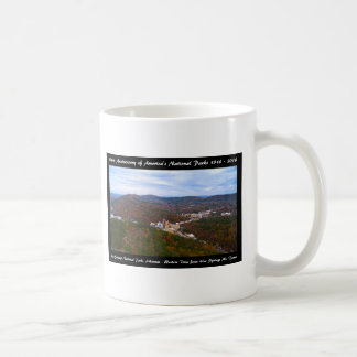 Nationalpark Jubiläum Hot Springs Herbst Aussicht Kaffeetasse