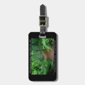 Nationalpark Jubiläum Hot Springs Mt Gepäckanhänger (Vorderseite vertikal)