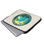 Nationalpark Jungfrauen Laptopschutzhülle (Vorne Knopf)