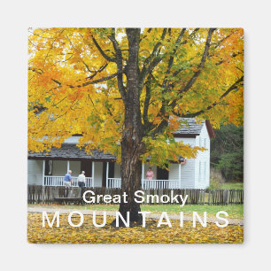 Nationalpark Kabel-Haus-Great Smoky Mountains Magnet