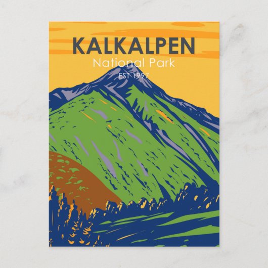 Nationalpark Kalkalpen Vintag Österreich Postkarte (Vorderseite)