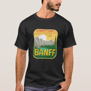 Nationalpark Kanada Alberta Banff Camping Mountai T-Shirt