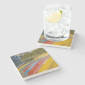 Nationalpark Kanadas, Alberta, Banff, Moraine Steinuntersetzer (Seitenansicht)