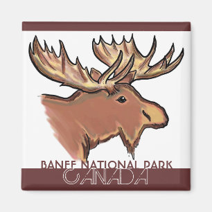 Nationalpark-Kanadas Banffs brauner Elchmagnet Magnet