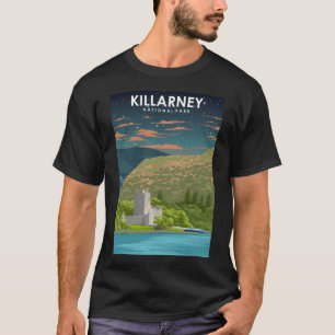 Nationalpark Killarney bei Nacht Natur Landschaft  T-Shirt