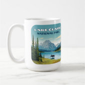 Nationalpark Klettersee Alaska Kaffeetasse (Links)
