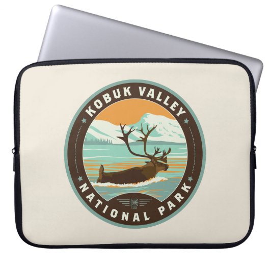 Nationalpark Kobuk Laptopschutzhülle (Vorderseite)