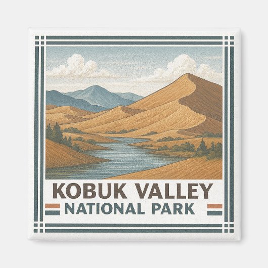 Nationalpark Kobuk Magnet (Vorne)