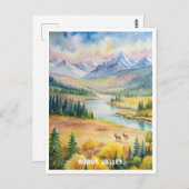 Nationalpark Kobuk Postkarte (Vorne/Hinten)