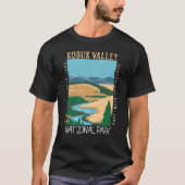 Nationalpark Kobuk Tal Alaska Retro erschüttert T-Shirt (Vorderseite)