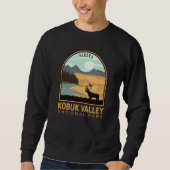 Nationalpark Kobuk Tal Vintages Emblem Sweatshirt (Vorderseite)