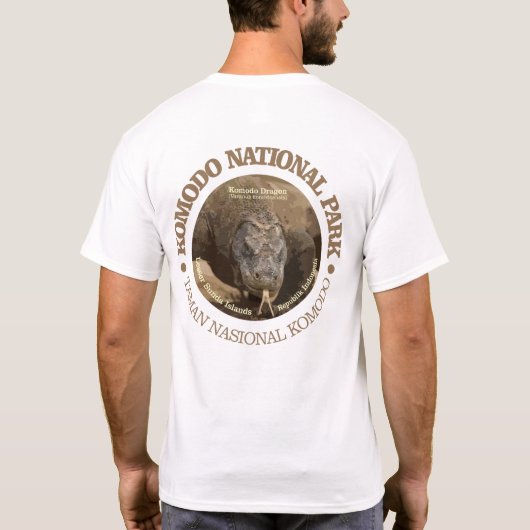 Nationalpark Komodo T-Shirt (Rückseite)