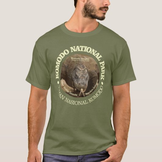 Nationalpark Komodo T-Shirt (Vorderseite)