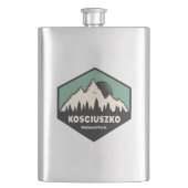 Nationalpark Kosciuszko Flachmann (Vorderseite)