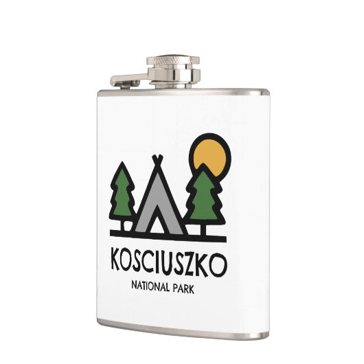 Nationalpark Kosciuszko Flachmann (Links)