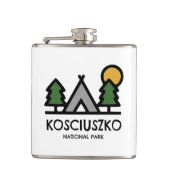 Nationalpark Kosciuszko Flachmann (Vorderseite)