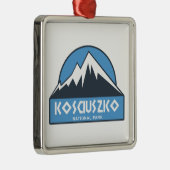 Nationalpark Kosciuszko Ornament Aus Metall (Rechts)