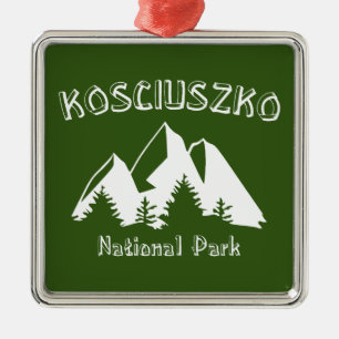 Nationalpark Kosciuszko Ornament Aus Metall