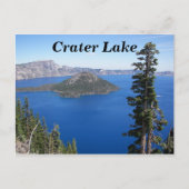 Nationalpark Krater Foto Postkarte (Vorderseite)