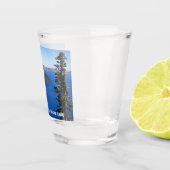 Nationalpark Krater Foto Schnapsglas (Rechts)