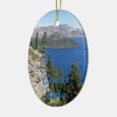 Nationalpark Krater Keramik Ornament (Links)