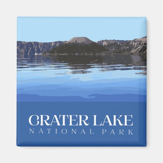 Nationalpark Krater Lake Magnet (Vorne)
