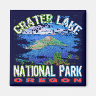 Nationalpark Krater Magnet