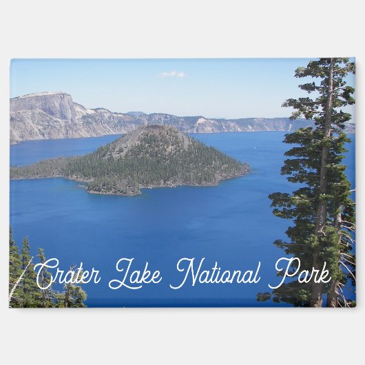 Nationalpark Krater Magnet (Vorderseite)