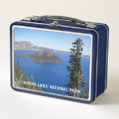 Nationalpark Krater Metall Brotdose (Vorderseite)