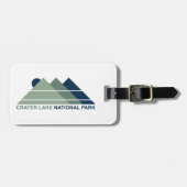 Nationalpark Krater Nationalpark California Gepäckanhänger (Vorderseite horizontal)