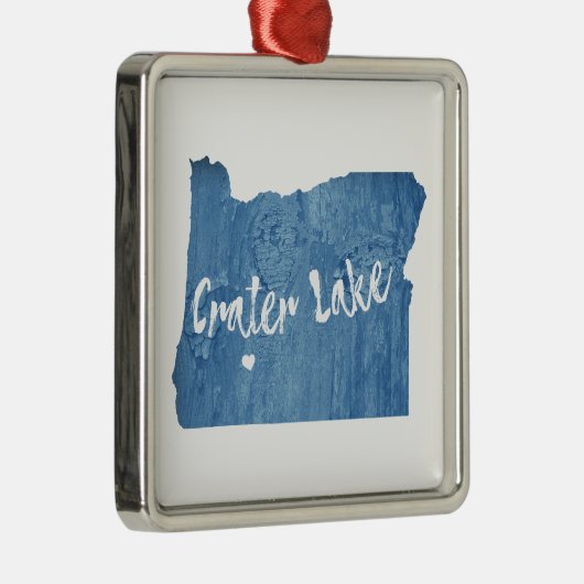 Nationalpark Krater Ornament Aus Metall (Rechts)