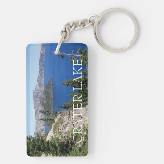 Nationalpark Krater Schlüsselanhänger (Rückseite)