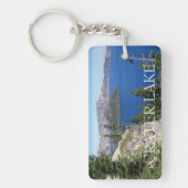 Nationalpark Krater Schlüsselanhänger (Vorderseite)