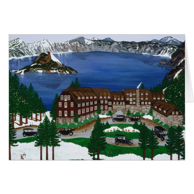 Nationalpark Krater See (Vorderseite (Horizontal))