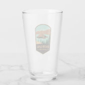 Nationalpark Krater See Glas (Rückseite)