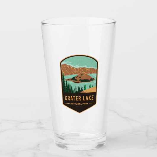 Nationalpark Krater See Glas (Vorderseite)