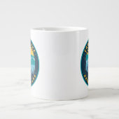 Nationalpark Krater See Jumbo-Tasse (Vorderseite)